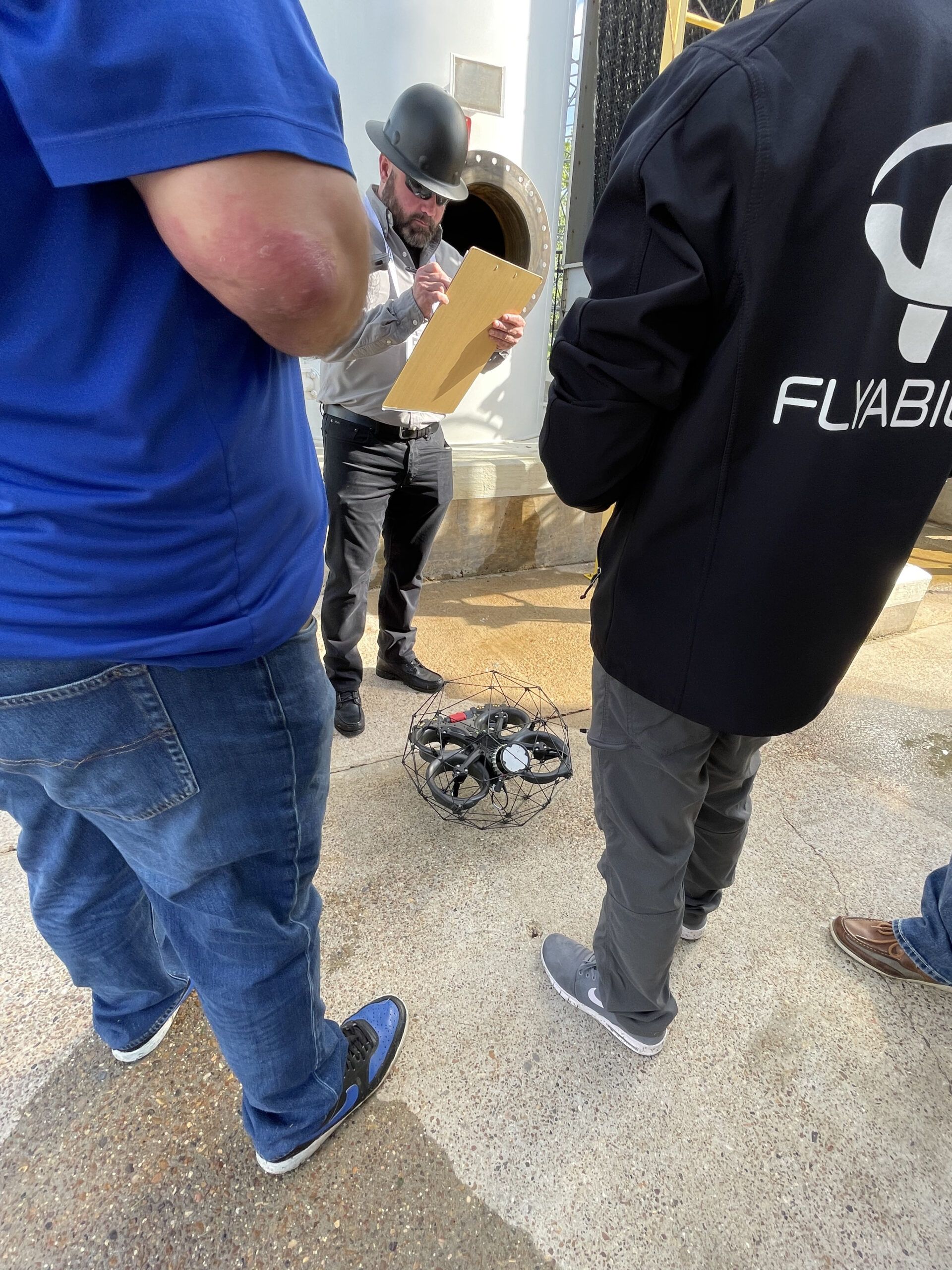 Elios Drone Training at MFE Rentals