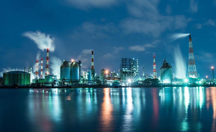 Oil Refinery from a Distance | MFE Inspection Solutions